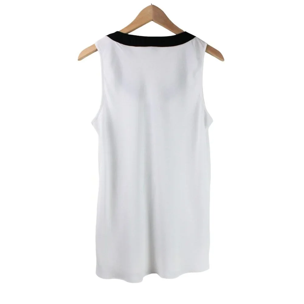 Spense Ivory Sleeveless Blouse - Picture 2 of 11